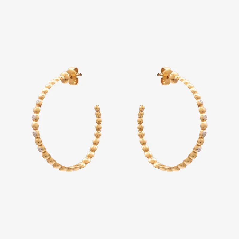Argola Ouro Amarelo