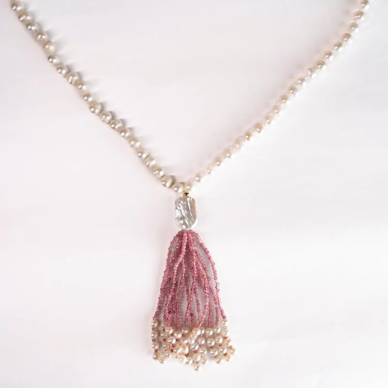 Colar de Pérolas com Franja, foto 2